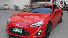 2013 Toyota 86 sedan red for sale 