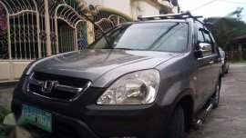 2004 Honda CRV 4x4 MT Gray SUV For Sale