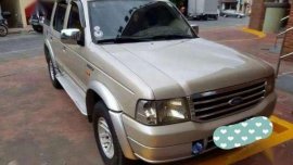 Ford Everest MT 2005 Silver SUV For Sale