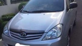 Toyota Innova J 2011 MT Silver For Sale
