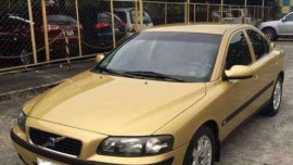 2001 Volvo S60 AT Golden Sedan For Sale