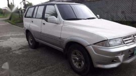 Ssangyong Musso 4x4 Diesel White For Sale 