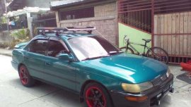 Toyota Corolla XE LE 1996 MT Green For Sale