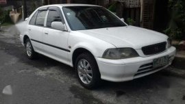1999 Honda City 1.3 MT White Sedan For Sale
