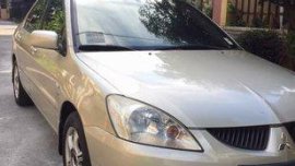 Mitsubishi Lancer 2004 Beige color for sale