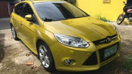 Ford Focus 2013 Yellow for sale