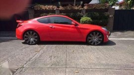 2013 Hyundai Genesis 3.8 MT Red Coupe For Sale