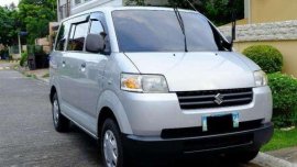 Suzuki APV 2010 MT wagon silver for sale 