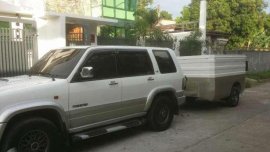 For sale Isuzu Trooper with Trailer
