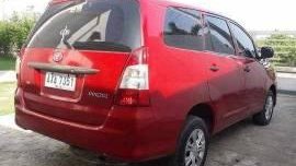 Toyota Innova 2015 Red for sale