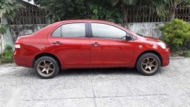 2009 vios j sedan red for sale 