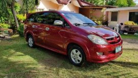 Toyota Innova Van red for sale 