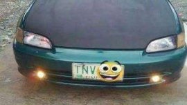 honda civic sedan green for sale 