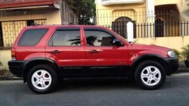 2007 Ford Escape AT Red SUV For Sale