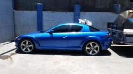 2003 Mazda RX-8 sedan blue for sale 