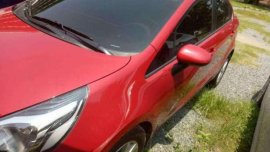 2016 kia rio ex MT sedan red for sale 