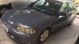 honda civic esi 1993 sedan blue for sale 