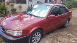 Toyota Corolla GLI Lovelife 1999 MT Red For Sale
