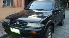 1998 Sangyong Musso turbo diesel at