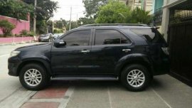 2012 Toyota Fortuner G 2.5 AT Black For Sale