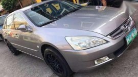Honda Accord 2.4 2005 AT Gray Sedan For Sale