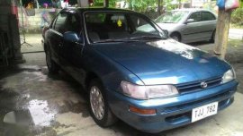 1993 Toyota Corolla Gli Matic Blue For Sale