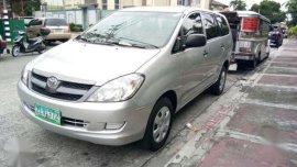 Toyota innova J Gas 2008 model tags for sale 