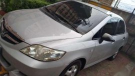 Honda City sedan silver for sale 