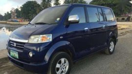 apv suzuki Van blue for sale 