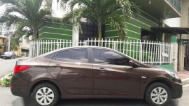 2015 Hyundai Accent E Automatic Brown for sale 