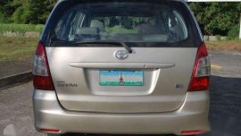 First Owned 2012 Toyota Innova E For Sale