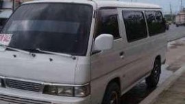 Nissan Urvan Van white for sale 