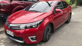 2014 Toyota Altis V sedan red for sale 