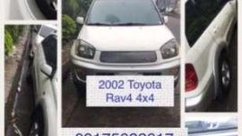 2002 Toyota Rav4 all wheel drive for sale 