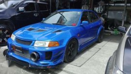 Mitsubishi Evo5 sedan blue for sale 