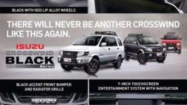 Isuzu Crosswind Black Series 2017 for sale 