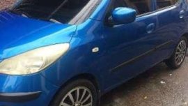 Hyundai i10 blue 2009 mdl for sale 