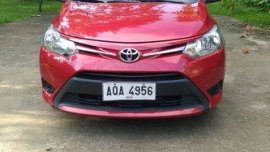 Toyota Vios 2015 RED for sale