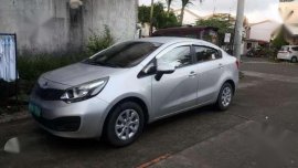 Kia Rio 2013 Model sedan silver 