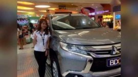 Montero Glx manual silver SUV for sale 