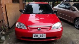 2001 Honda Civic Dimension