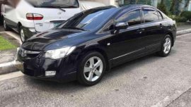 2008 Hond Civic 1.8S sedan black for sale 