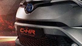 Toyota C-HR Hy-Power Concept & new Land Cruiser teased before Frankfurt