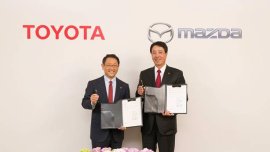 Toyota and Mazda to partner on a new infotainment system