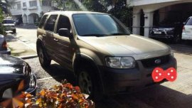 2004 Ford Escape 4x2 SUV Beige For Sale