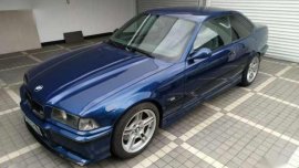 BMW E36 M3 Euro S50 Blue Sedan For Sale