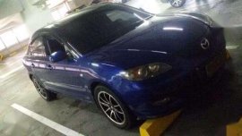 Mazda 3 2006 1.6L AT Blue Sedan For Sale