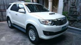 First Owned 2013 Toyota Fortuner G For Sale