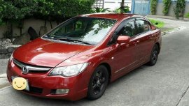 Honda Civic 2008 RED for sale