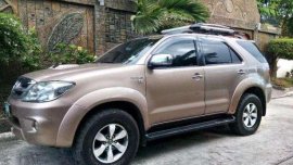 Toyota Fortuner 2007 Diesel 4x2 AT Beige For Sale